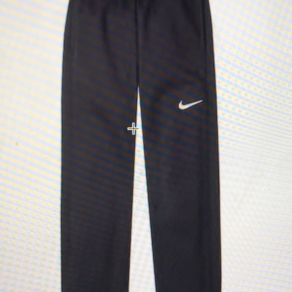 Nike black mesh sweatpants